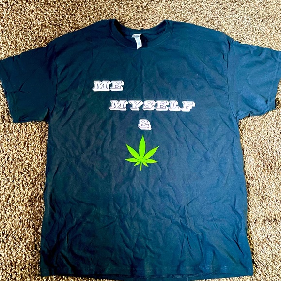 Other - Black Graphic Tee Custom